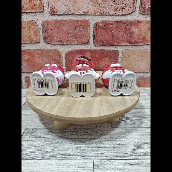 Set of 3 Valentines M&M's Minis Characters From Early 2000s New Sealed - Picture 6 of 6